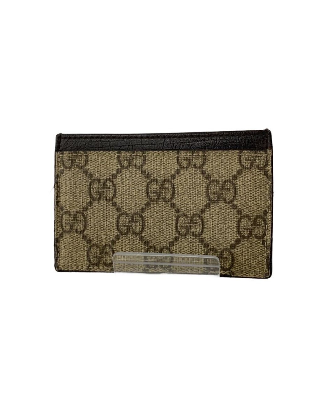Gucci Card Case Wallet Khaki Green All over